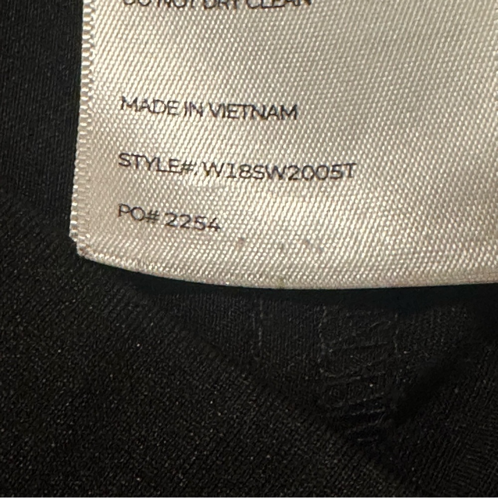 (Sold) Figs ZAMORA Jogger Pants Scrub Women Medium Tall Black Stretch W18SW2005T - Picture 10 of 11